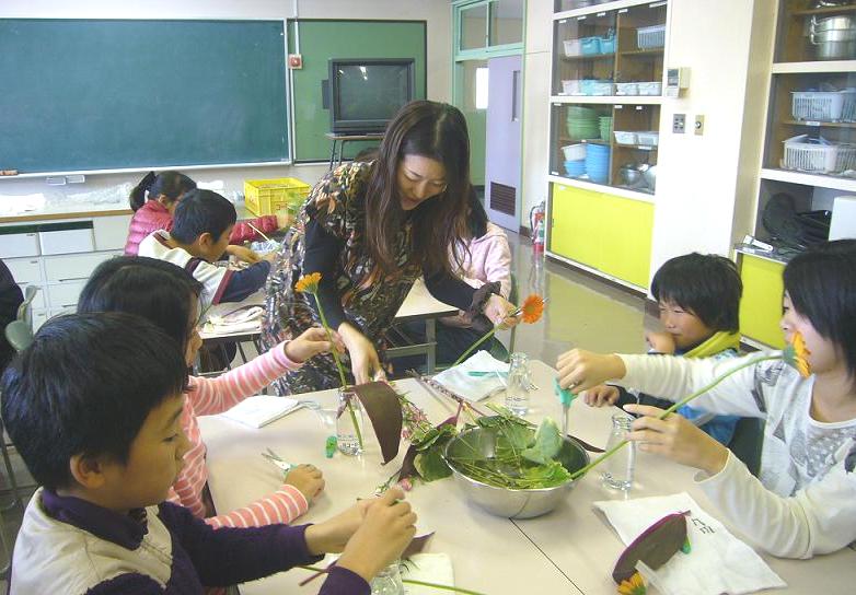 生け花で自分を表現してみよう！