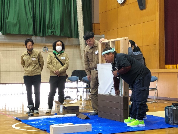 体験授業 けんちく職人入門