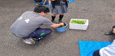 お米の出前授業